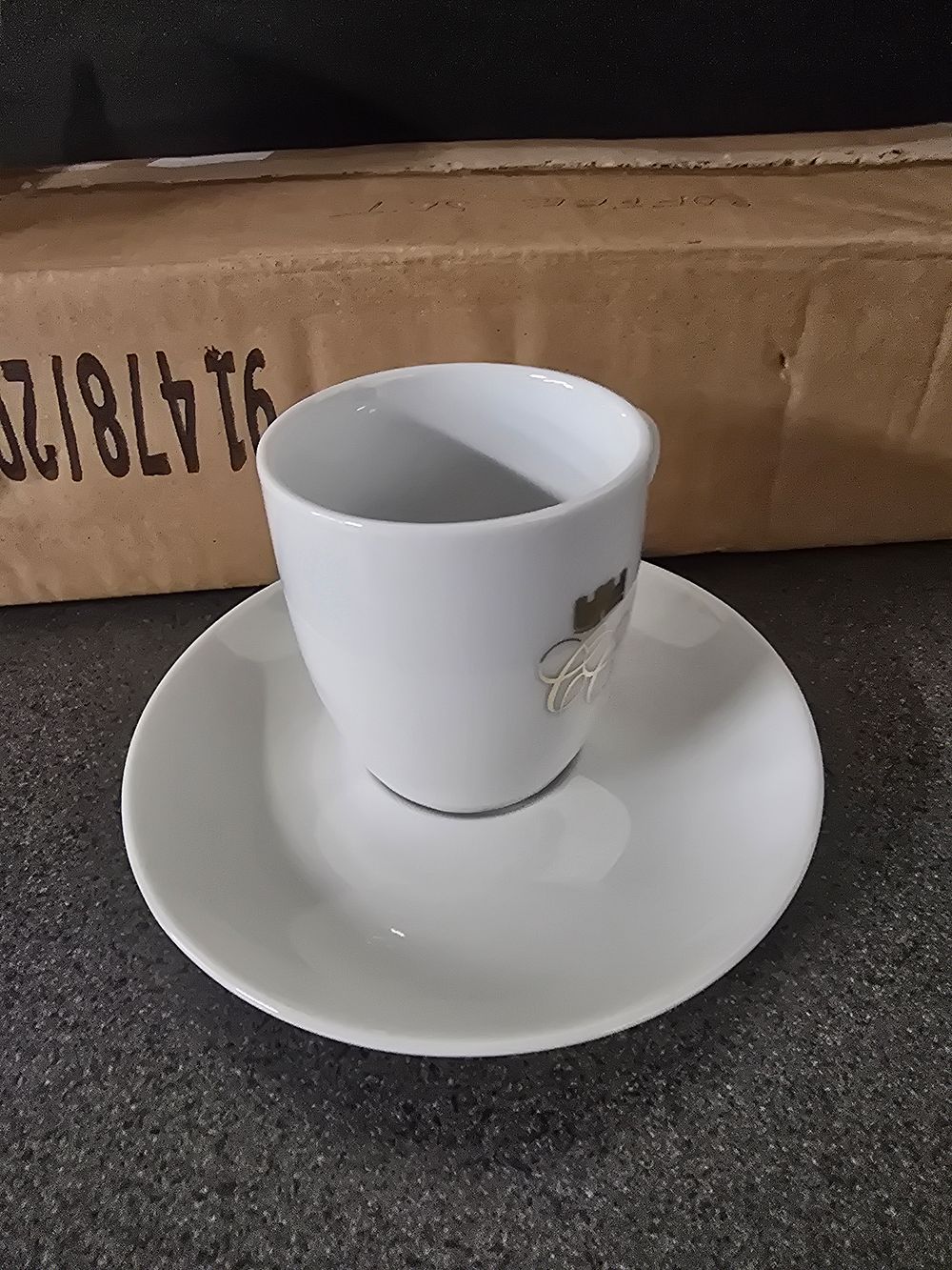 Lot 364: 12pc Espresso coffee cups
