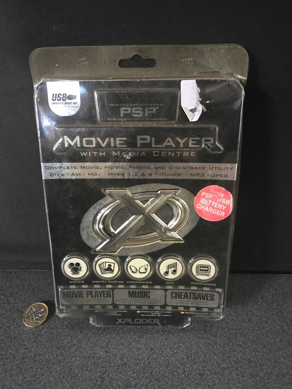 Lot 390: XPLODER movie player for PSP