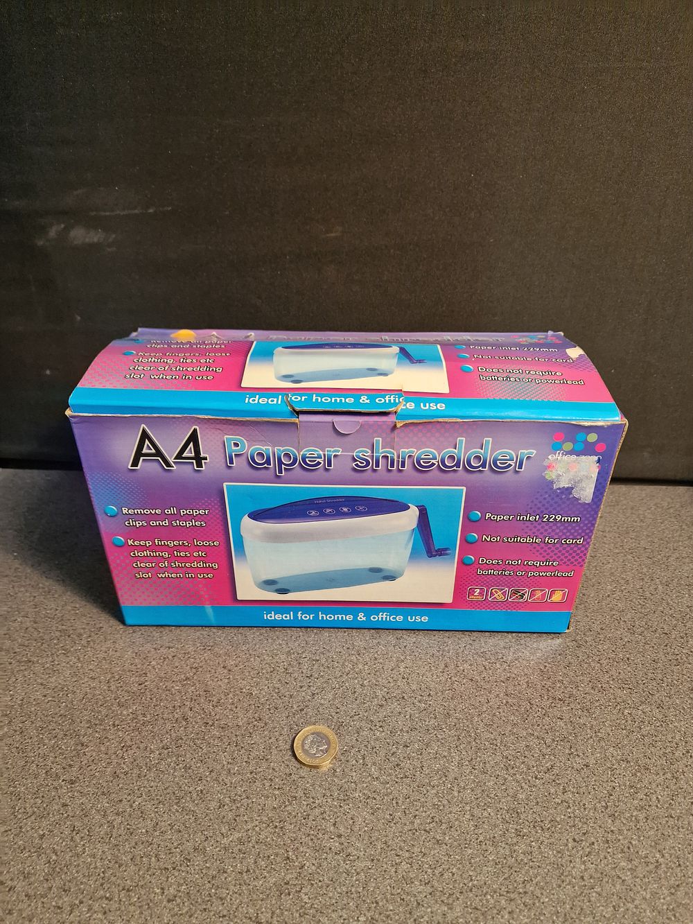 Lot 153: A4 Manual Paper Shredder
