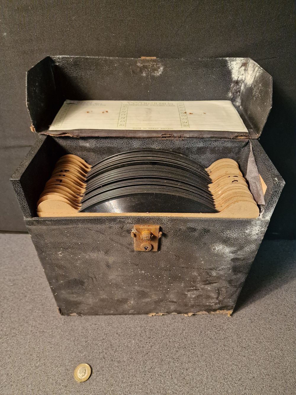 Lot 236: Selection of Vintage 78rpm Records and Case a/f