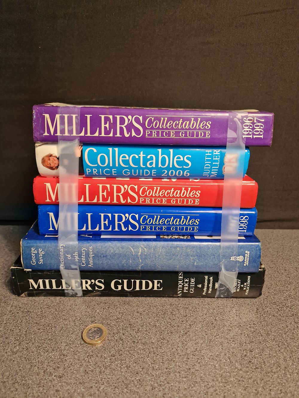 Lot 251: Selection of Antique Collectors Books