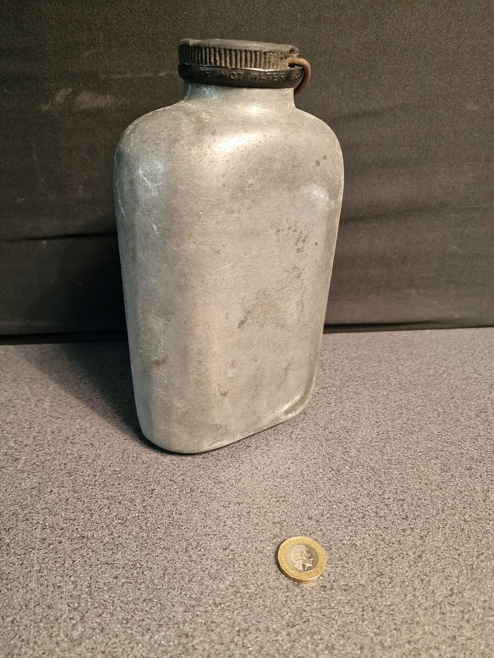 Lot 259: Vintage Aluminium Water Canteen