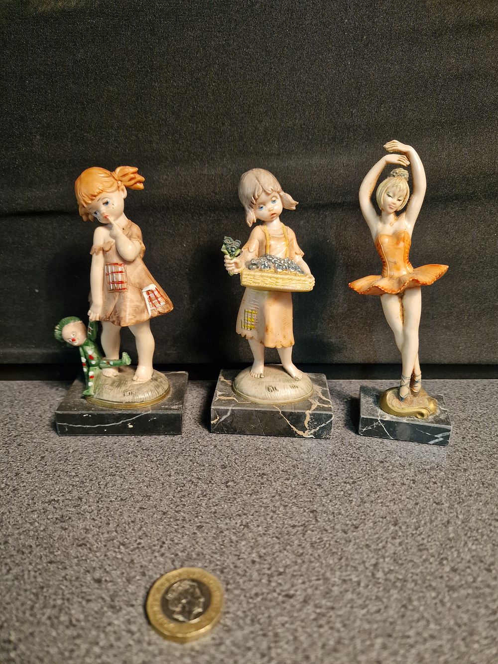 Lot 268: Three Depose Italian Figures