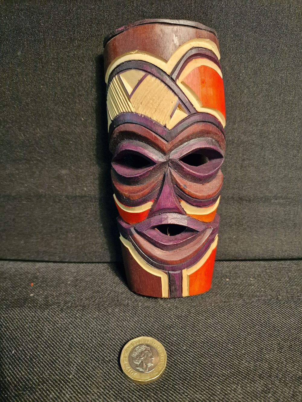 Lot 158: Hand Carved African Mask