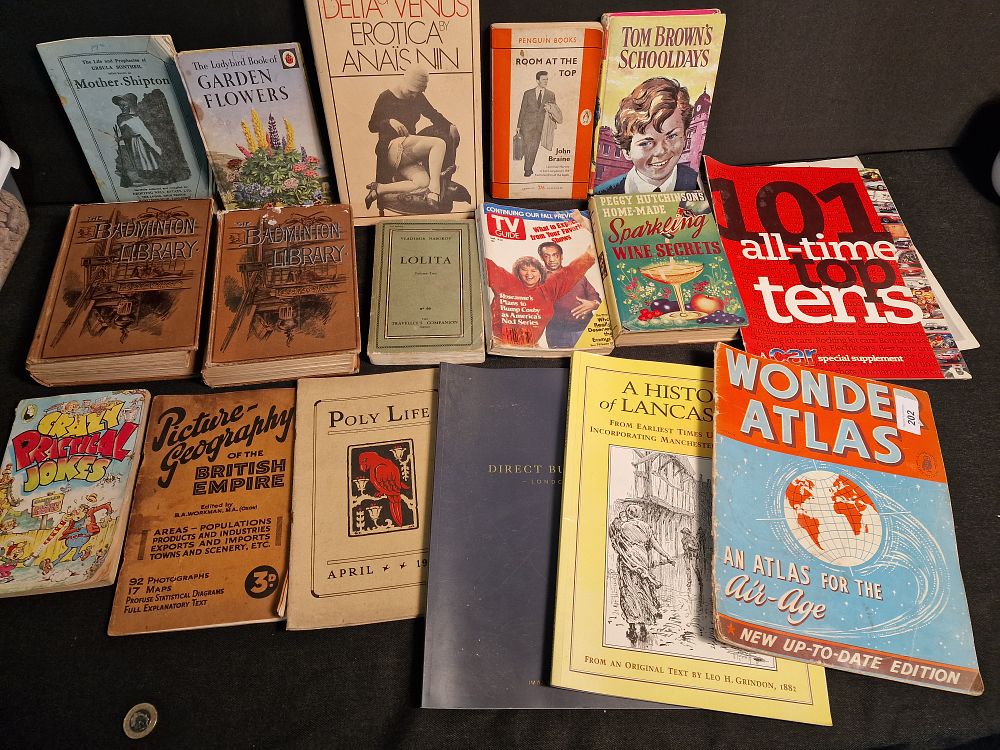 Lot 162: Selection of Vintage Books