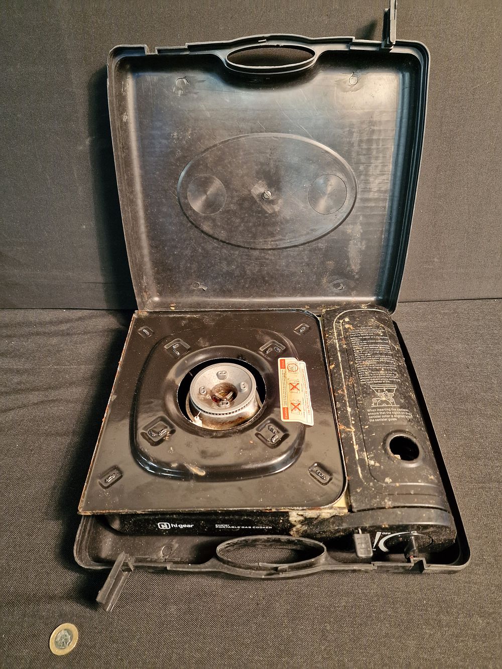 Lot 164: Portable Gas Stove in Carry Case