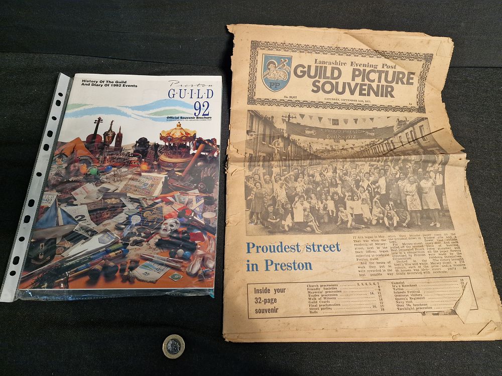 Lot 168: Preston Guild 72 and 92 Souvenir Brochure