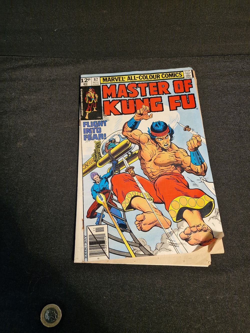Lot 169: Marvel Master of Kung Fu November 1982