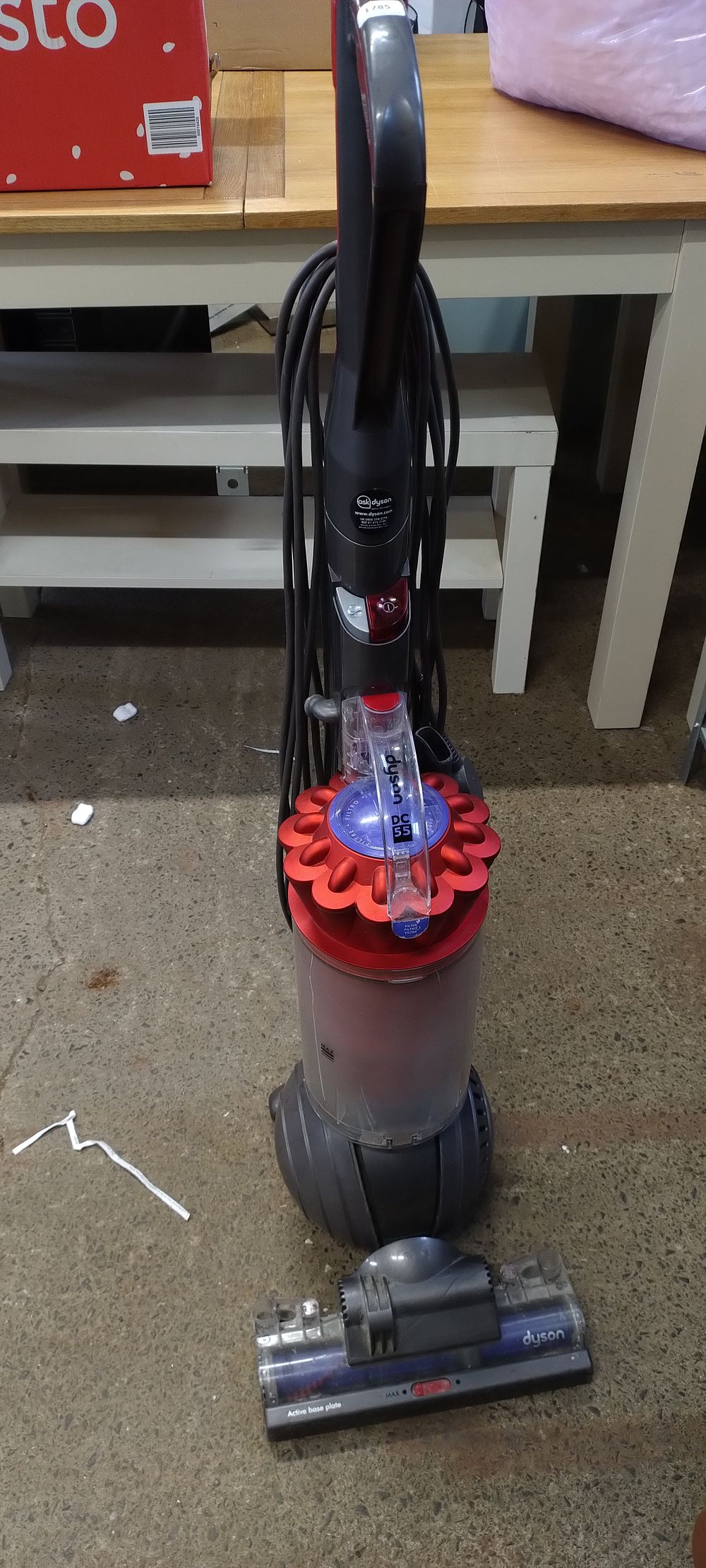 Lot 173: Reconditioned Dyson DC 55 upright vacuum cleaner with...