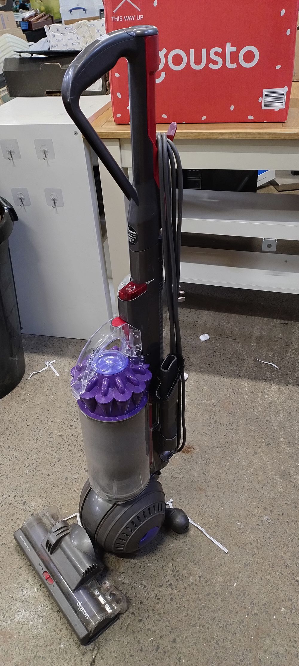 Lot 174: Reconditioned Dyson DC 40 upright vacuum cleaner with...