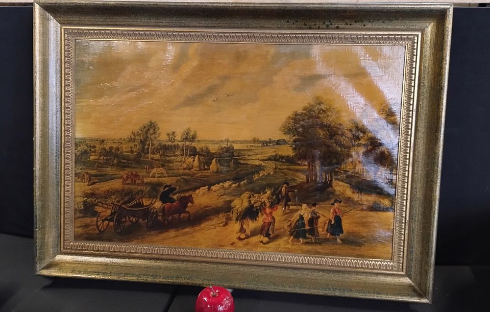 Lot 336: Return from the Harvest by Rubens A Genuine...