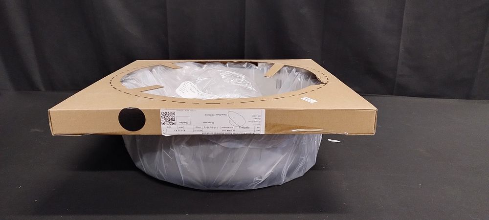Lot 394: Brand new packaged 450 mm Round stainless steel...