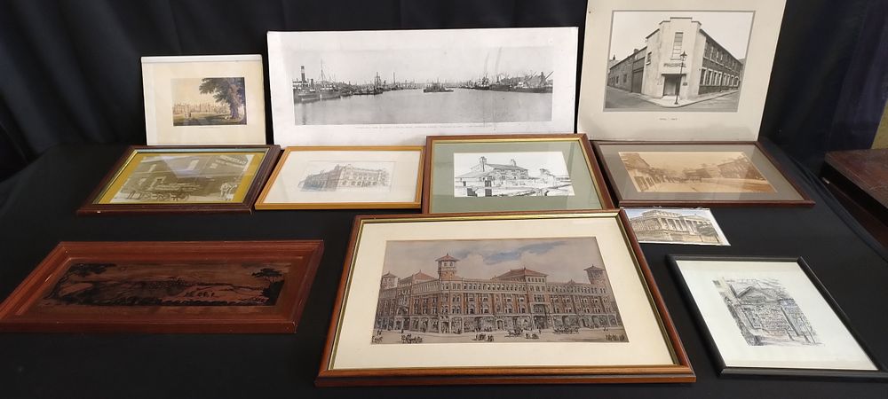 Lot 404: Collection of various Framed prints of Preston and...