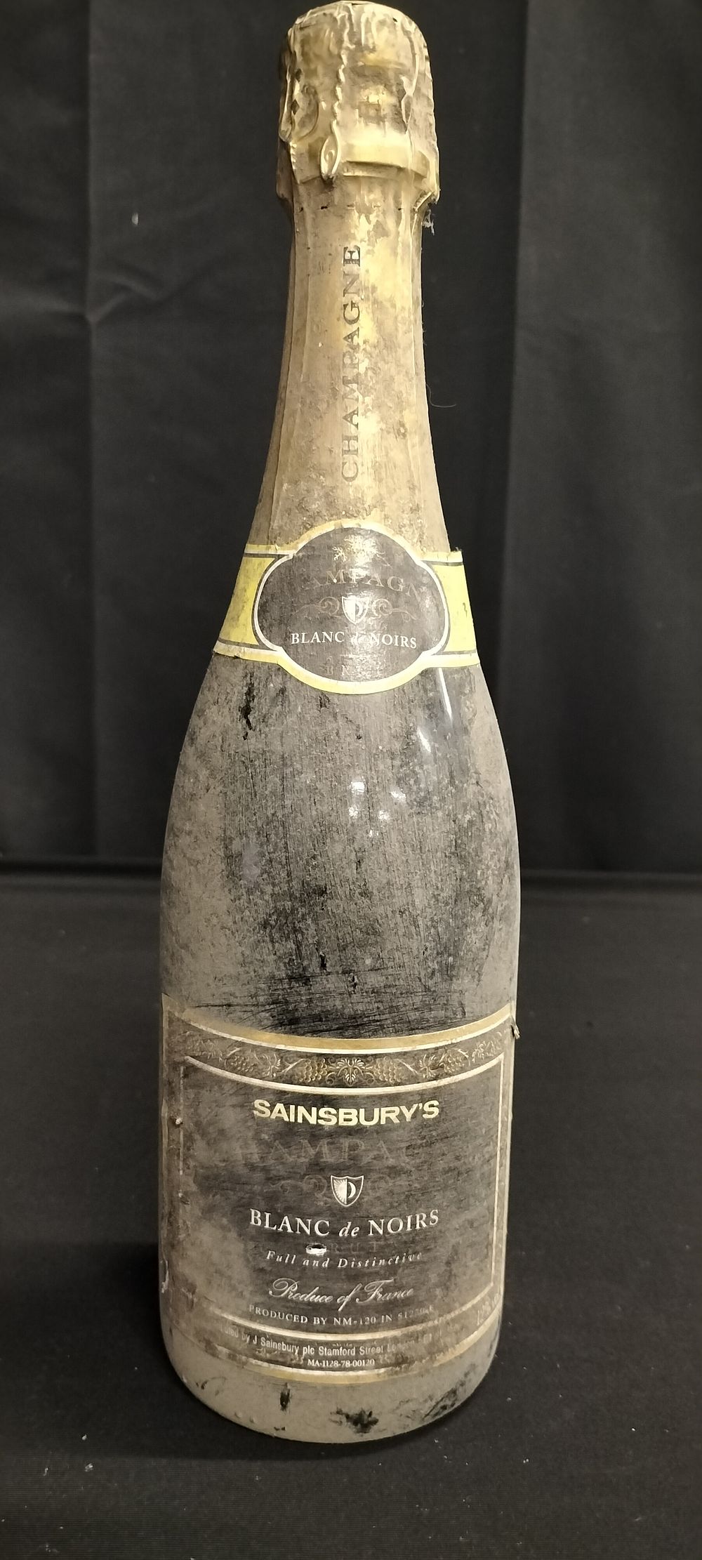 Lot 174: 75cl Bottle of Sainsbury's Blanc De Noirs Brut...
