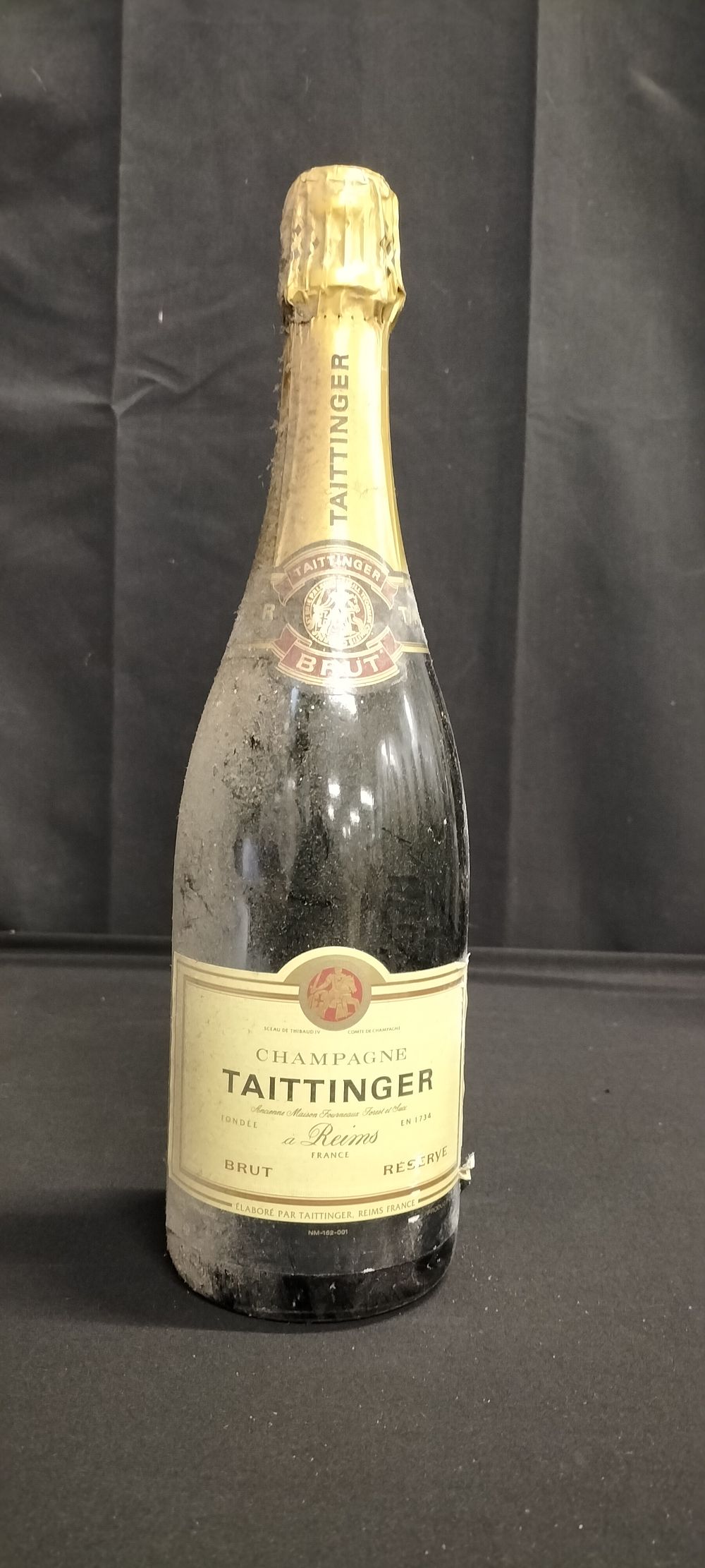 Lot 182: 750 ml Bottle of Taittinger Remis Brut Reserve...