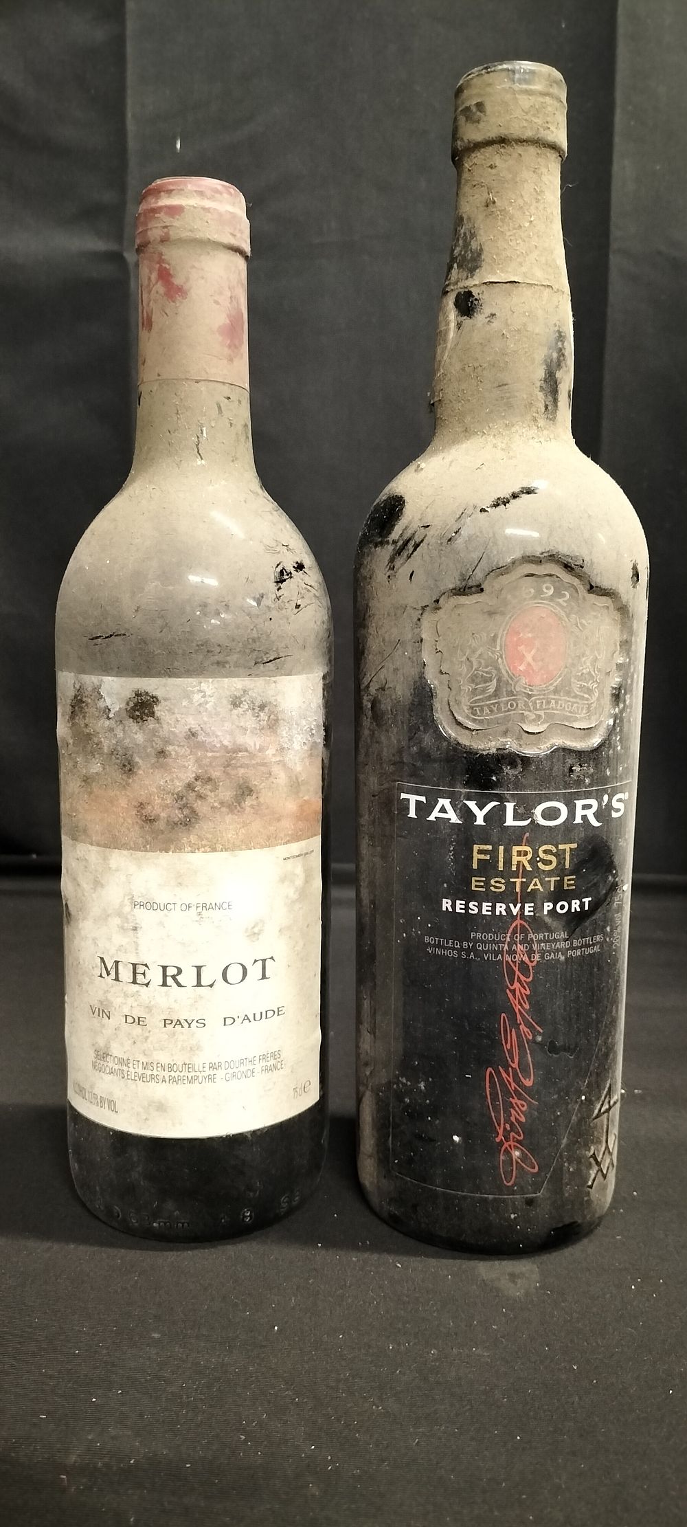 Lot 193: Two bottles of unopened alcohol. A bottle of...