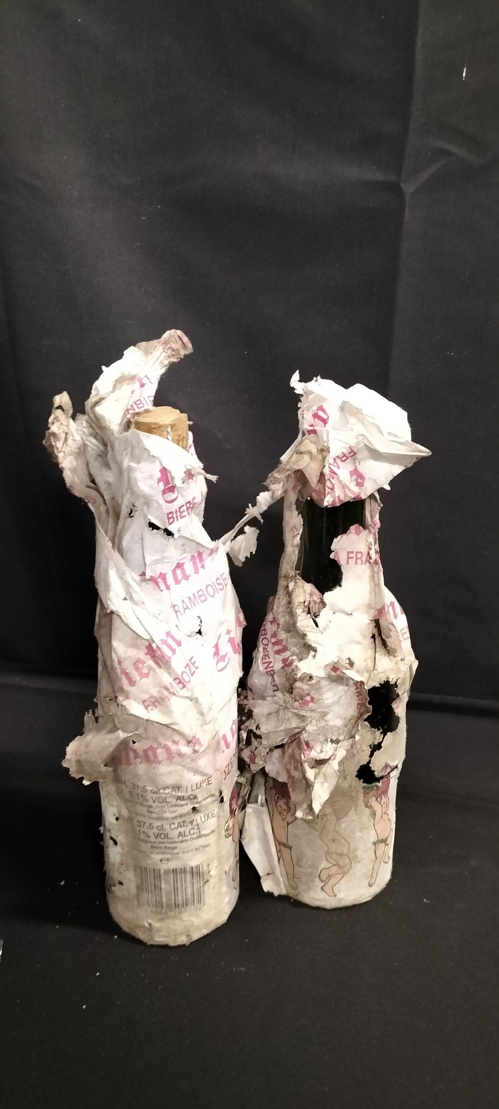 Lot 208: Two 1992 bottles of unopened Liefmans bier