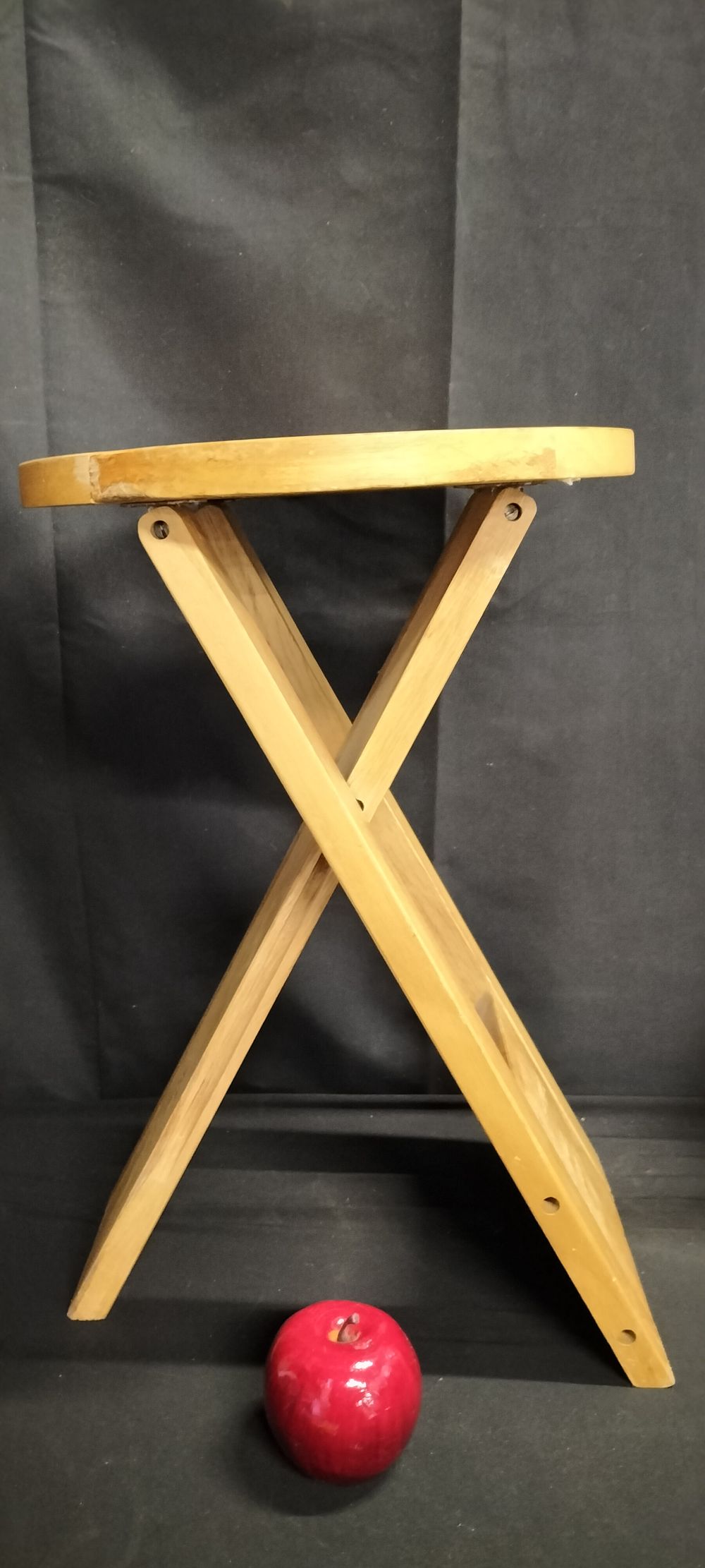 Lot 244: Vintage Rodger Tallon folding stool