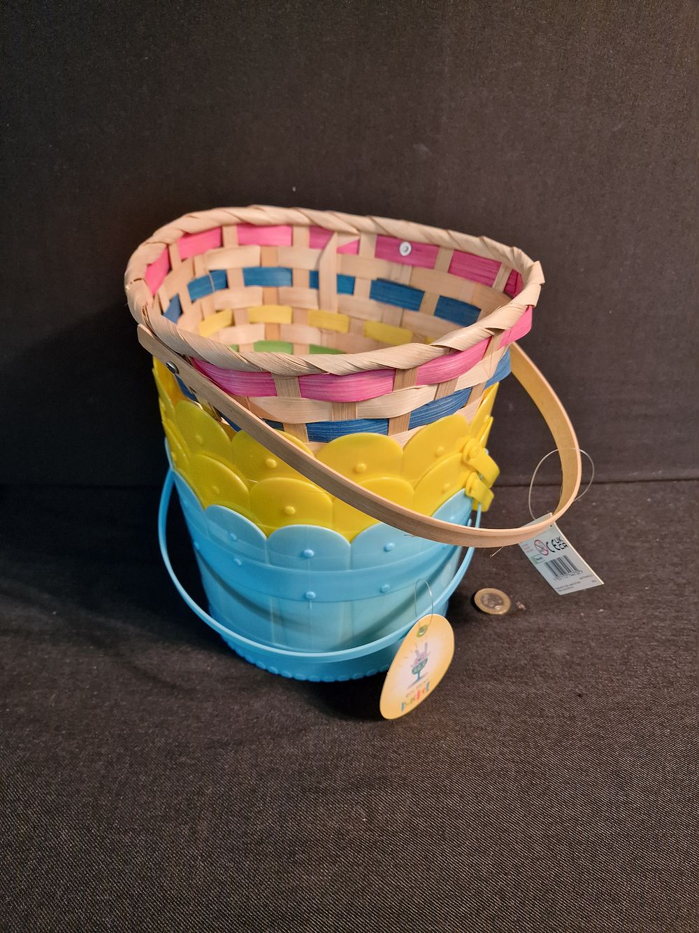 Lot 267: x4 Easter Egg Hunt Baskets