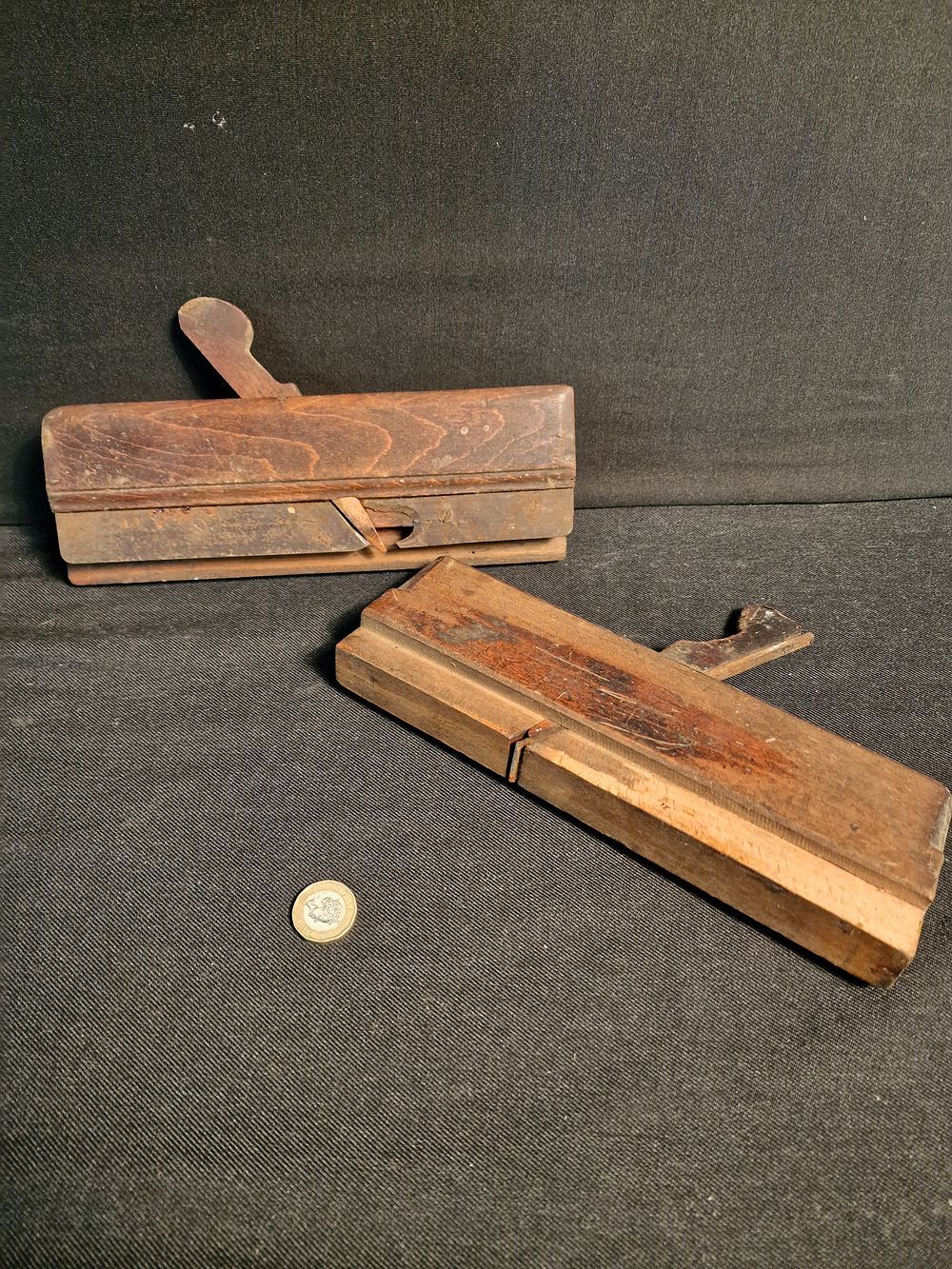 Lot 276: Pair of Vintage Moulding Planes
