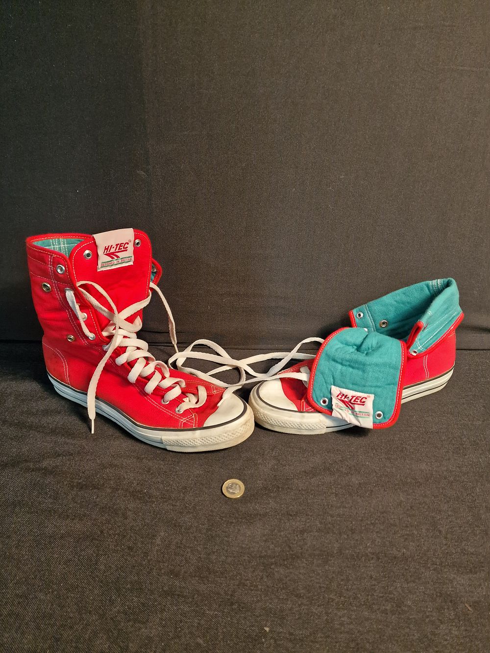 Lot 291: Hi Tec Hi Top Trainers Uk 9 Used