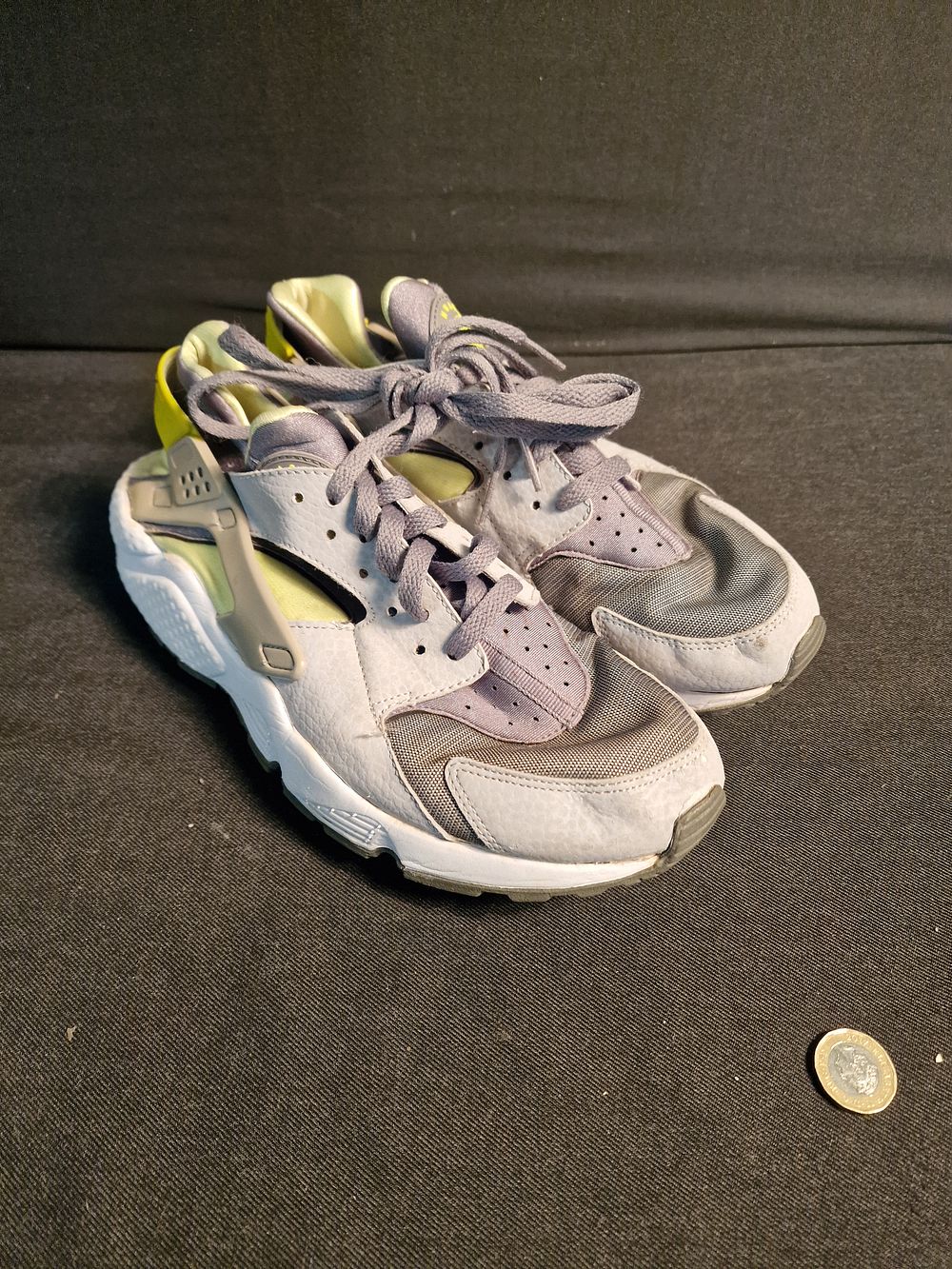 Lot 296: Nike Air Huarache Trainers Uk 8 Used