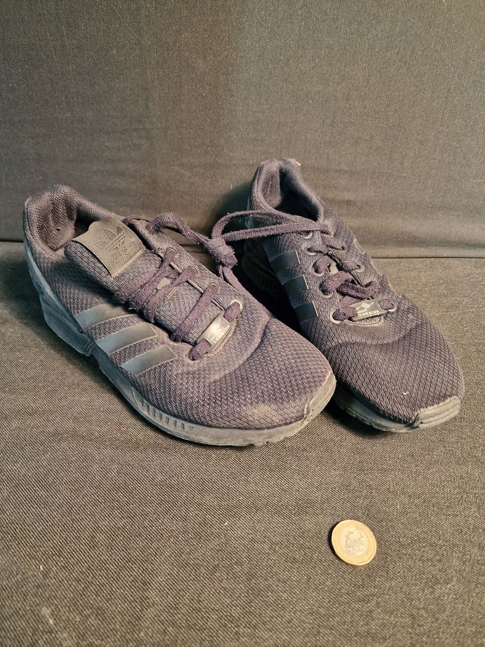 Lot 298: Adidas Torsion Trainers Uk 5 Used