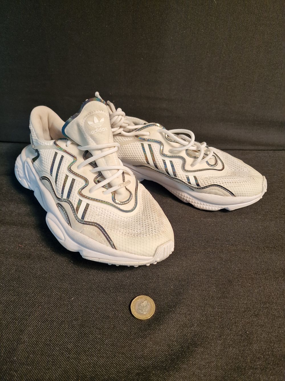 Lot 299: Adidas Ozweego Trainers Uk 5 Used