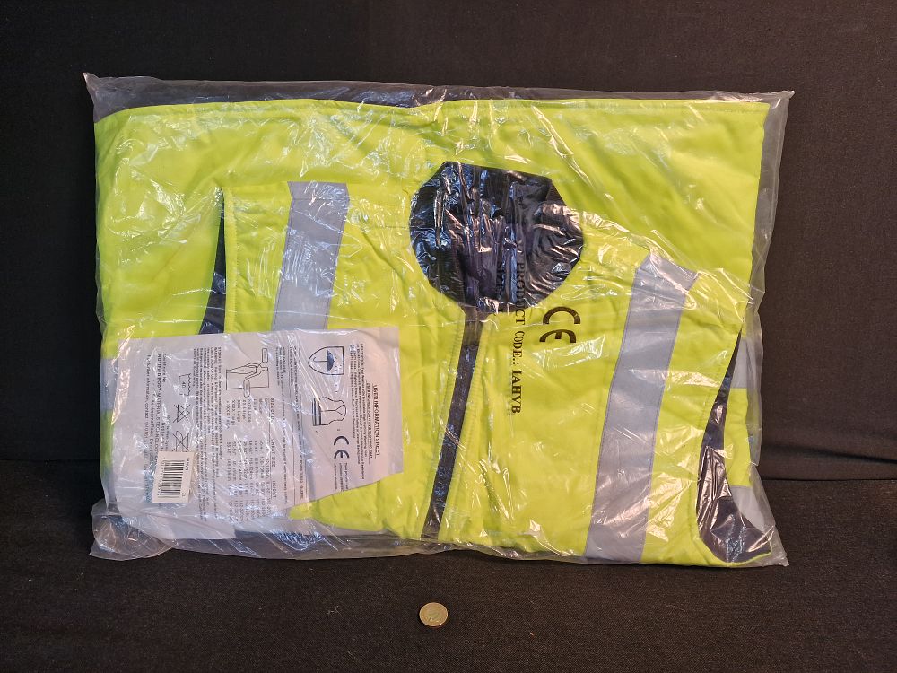 Lot 303: Hi Vis Body Warmer Size Large Brand New