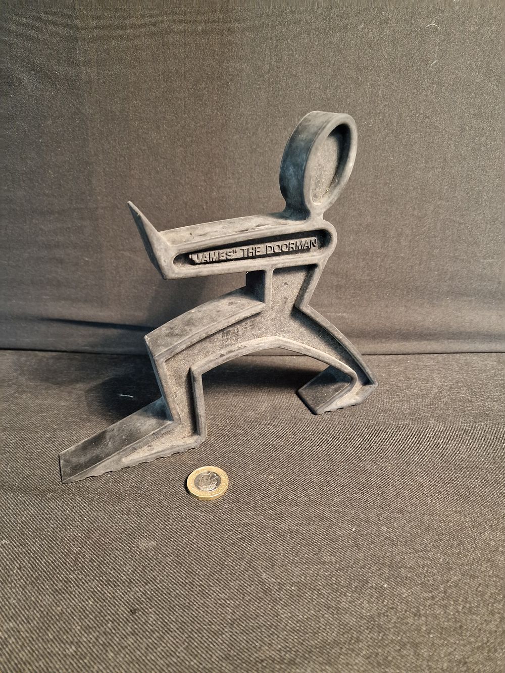 Lot 307: James the Doorman Doorstop by Black & Blum