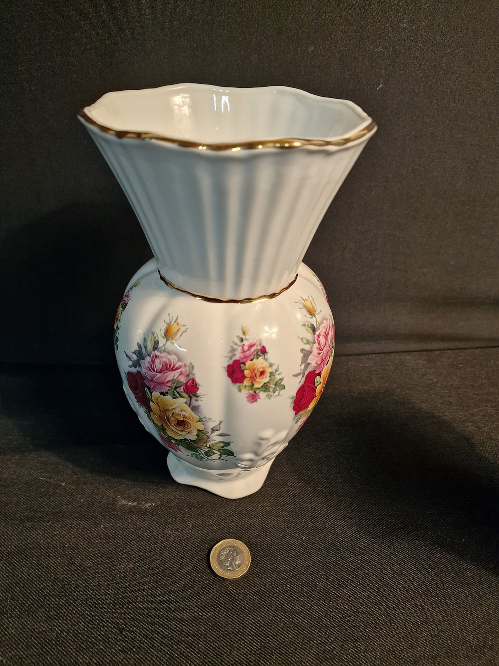 Lot 312: Vintage Maryleigh Pottery Vase