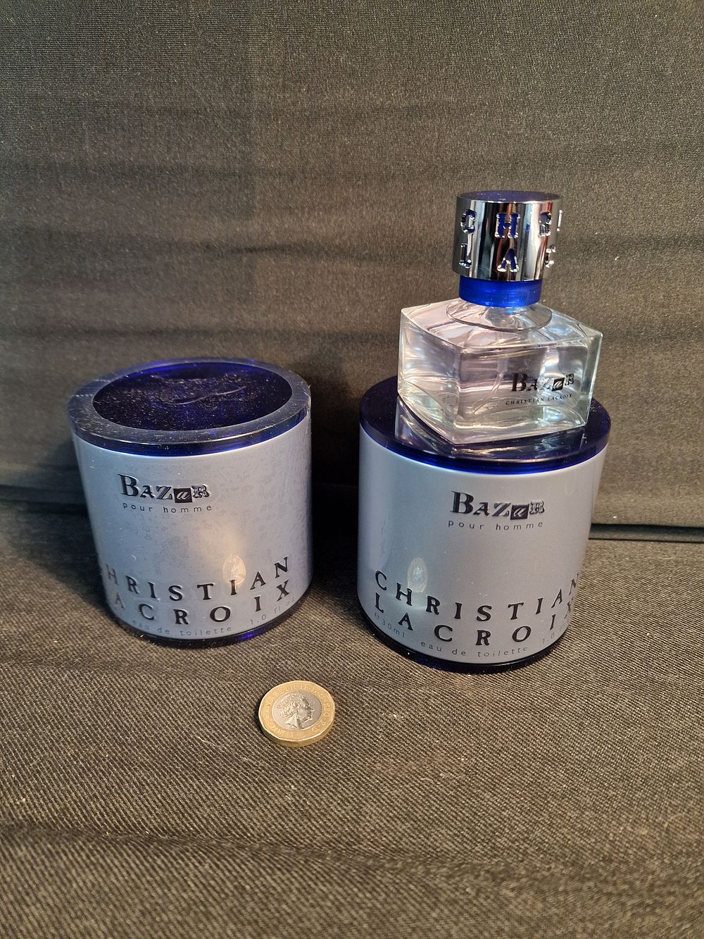 Lot 377: x3 Brand New Christian Lacroix Bazar Pour Homme Eau de Toilette 30ml
