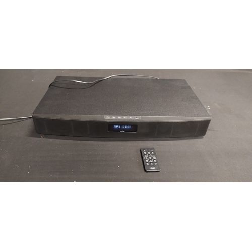 Lot 385: Logic Sound Stage System with remote control tested for power