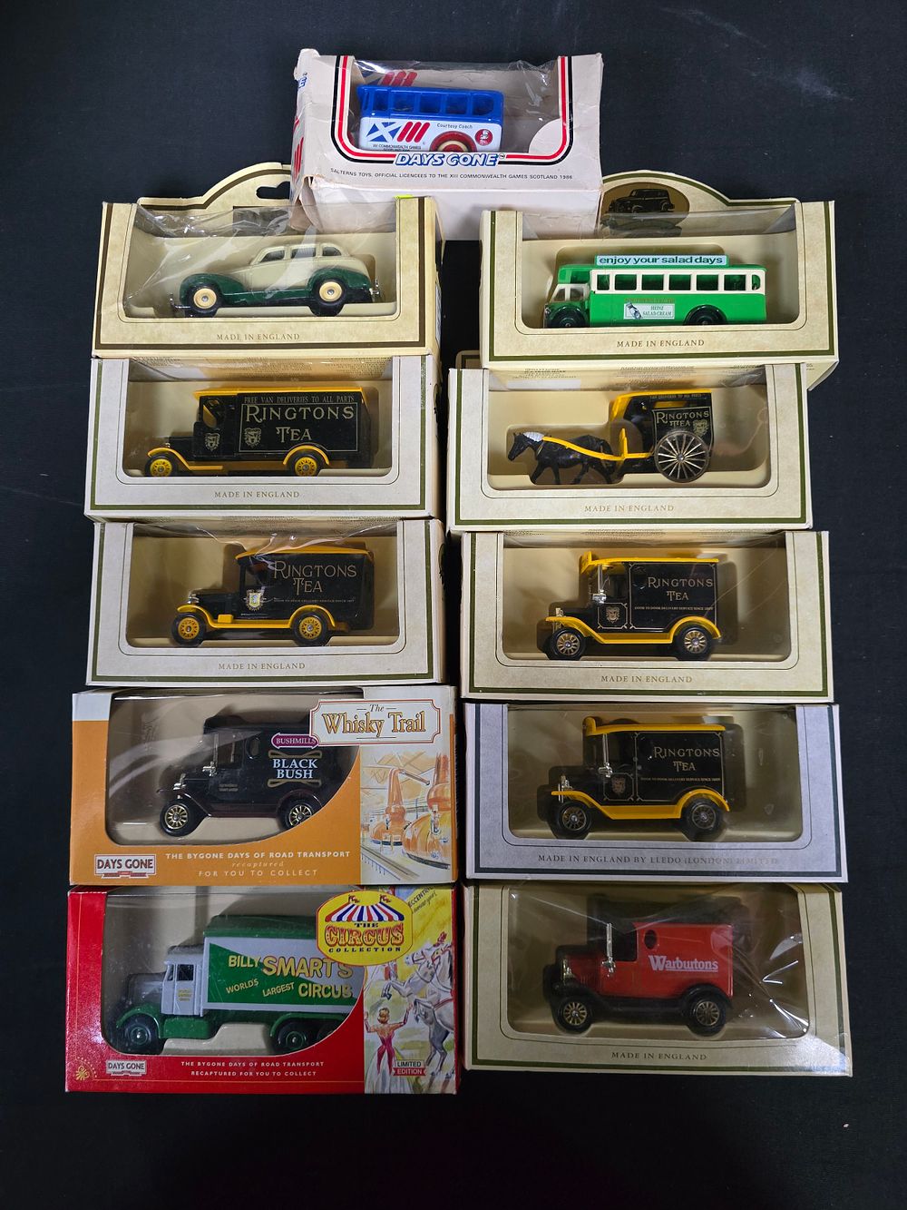 Lot 157: 11 various models of Days Go e by...