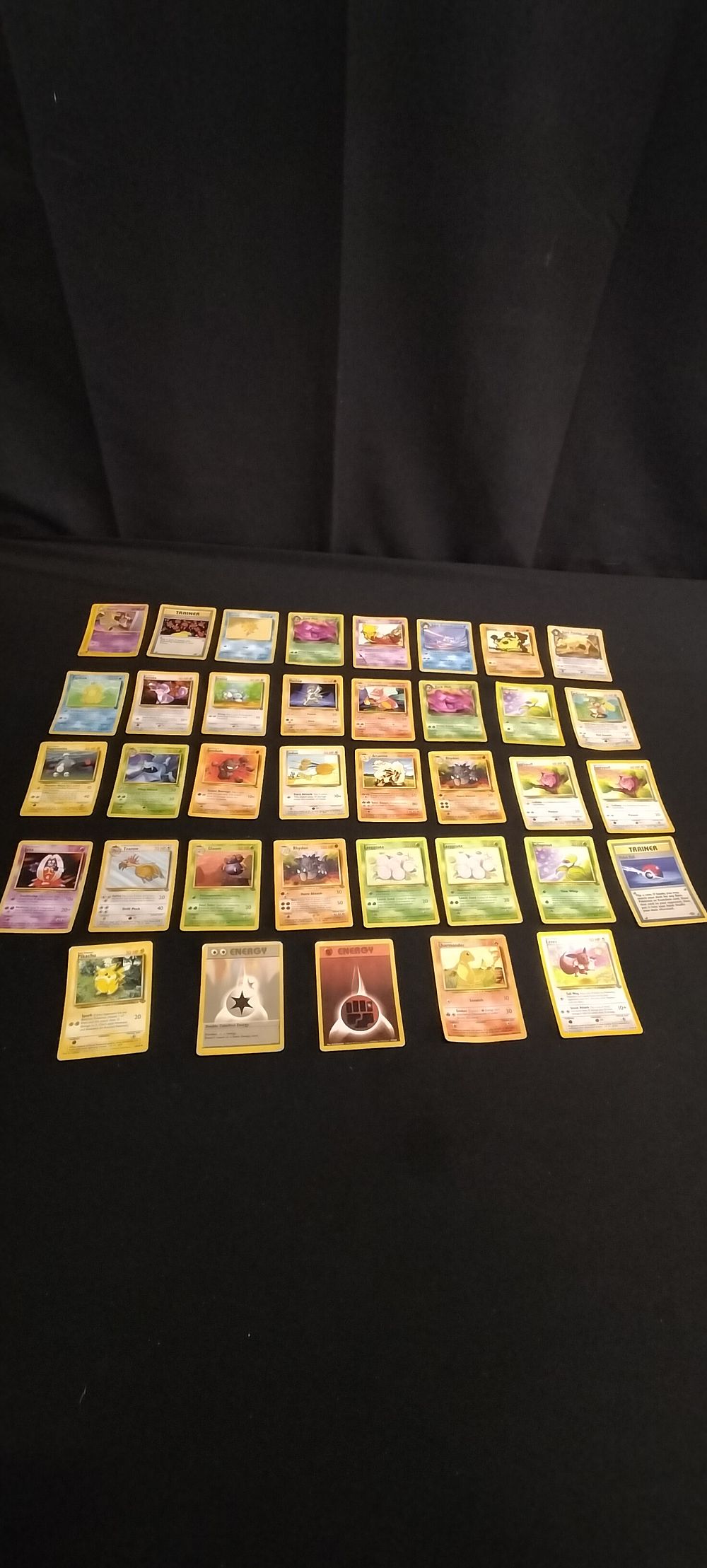 Lot 192: Collection of 37 1999-2000 Pokémon cards