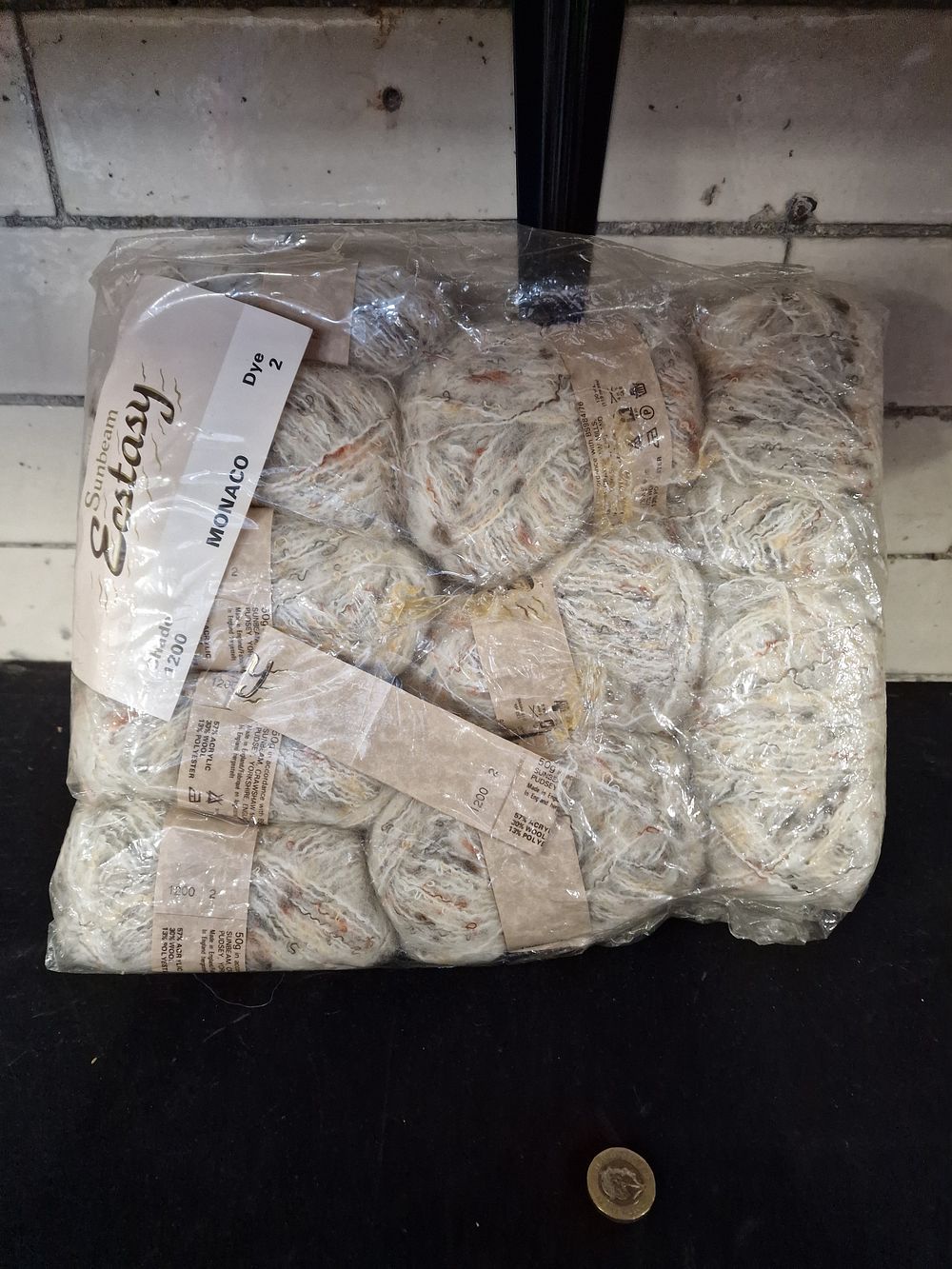 Lot 163: Sunbeam Ecstasy Acrylic and Wool Blend