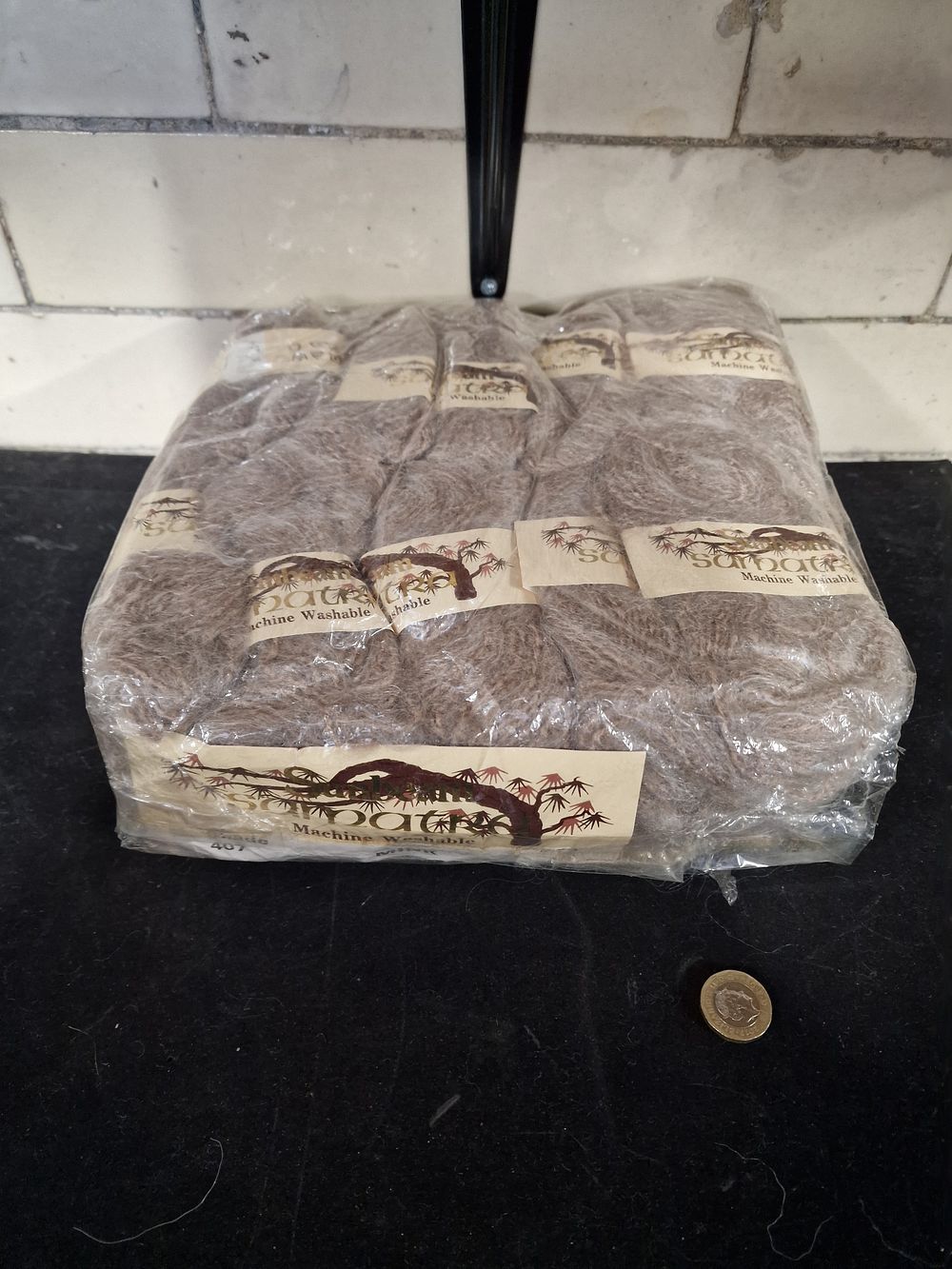 Lot 168: Sunbeam Acrylic Wool Color Mink