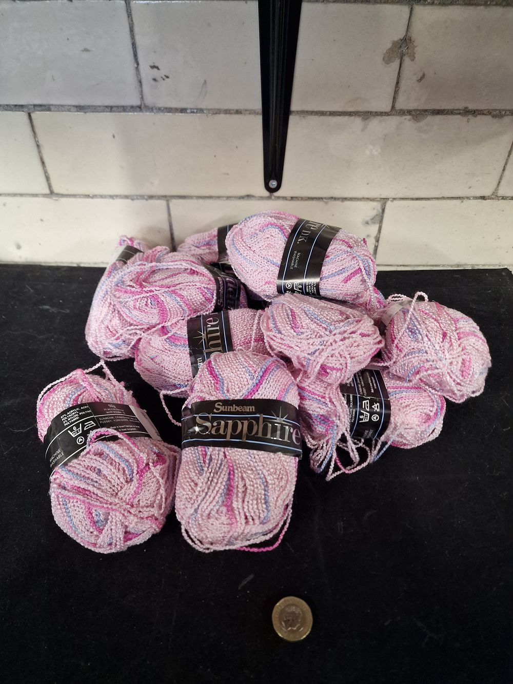 Lot 182: Sunbeam Sapphire Acrylic Wool