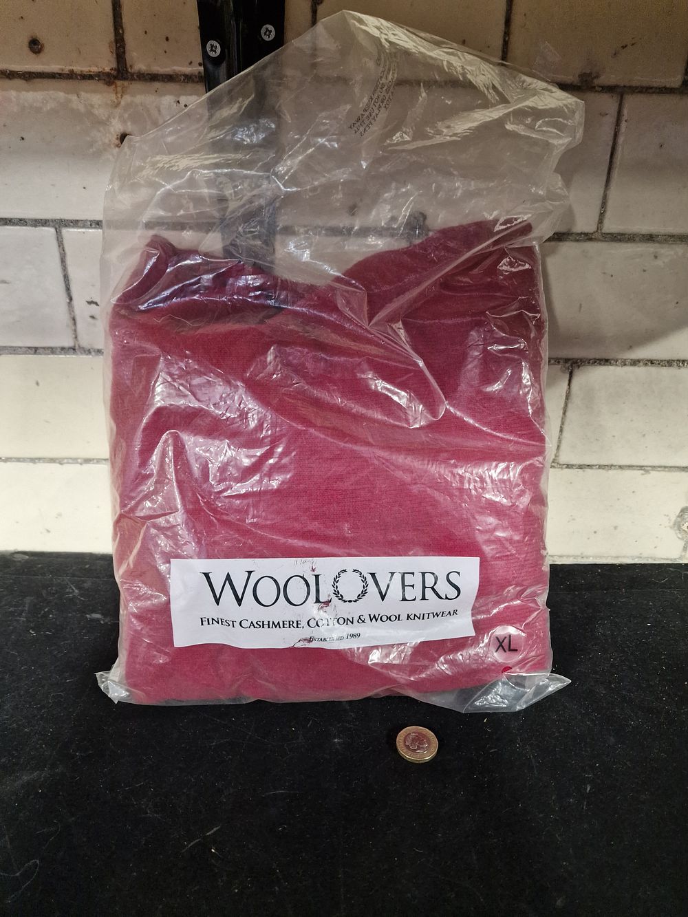 Lot 241: Finest Cashmere, Cotton and Wool Knitwear Woolovers Jumper XL