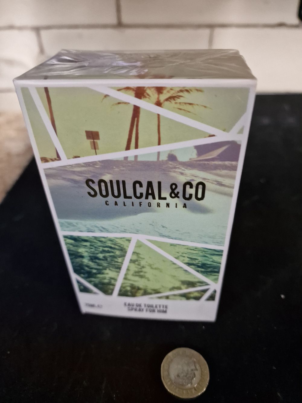 Lot 339: Soul Cal & Co California Eau De Toilette Spray for Him 75ml New Sealed