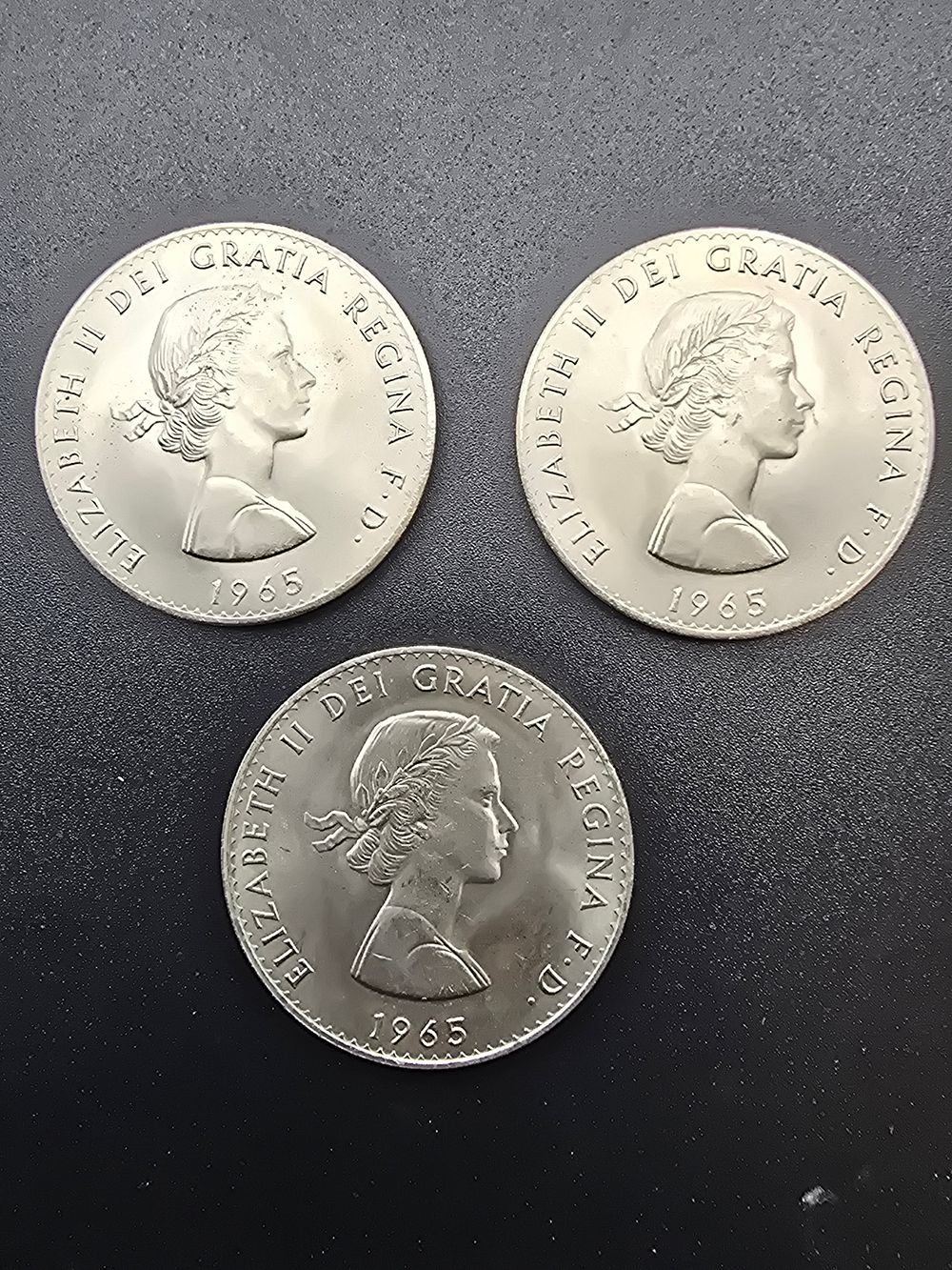 Lot 198: Three Churchill 1965