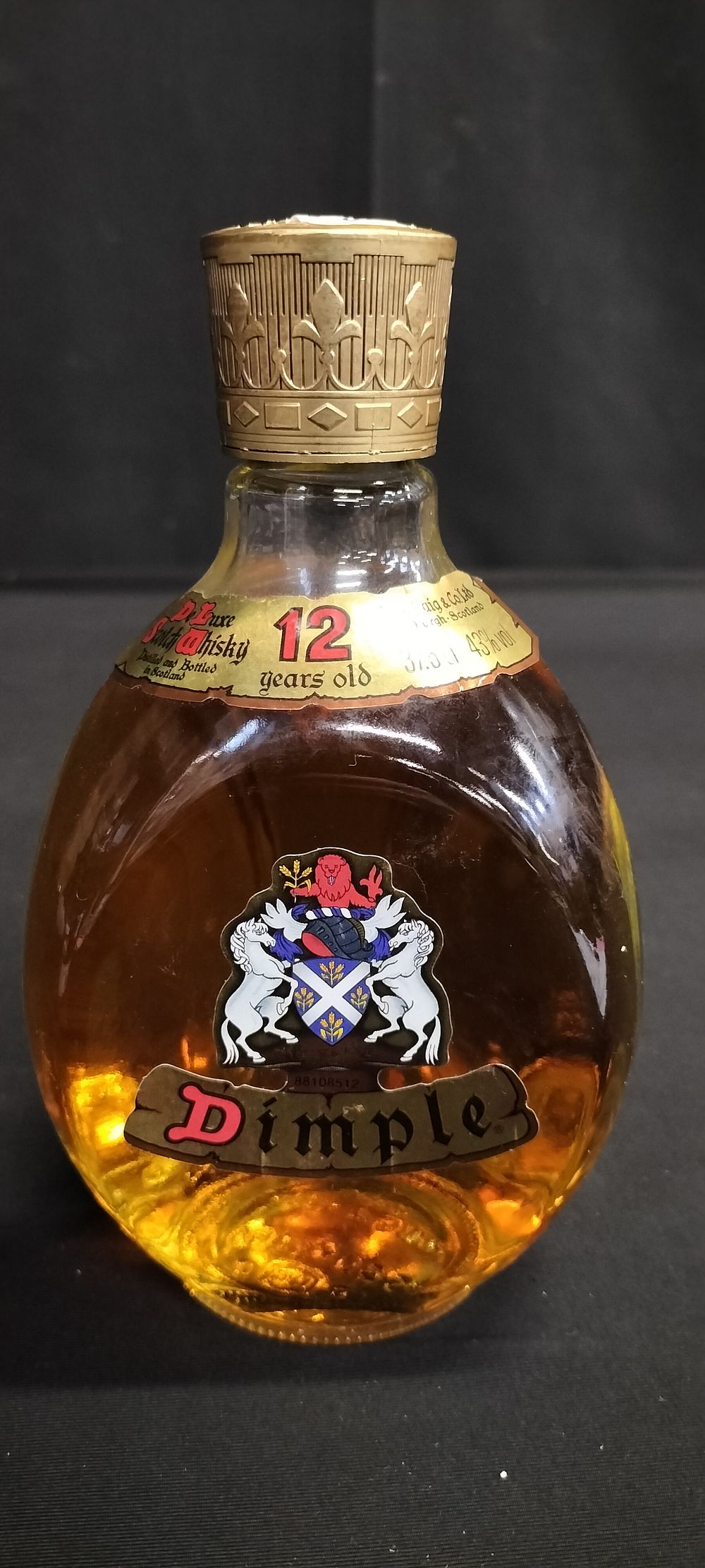 Lot 251: Unopened bottle of 375 cl Haig Dimple 12...