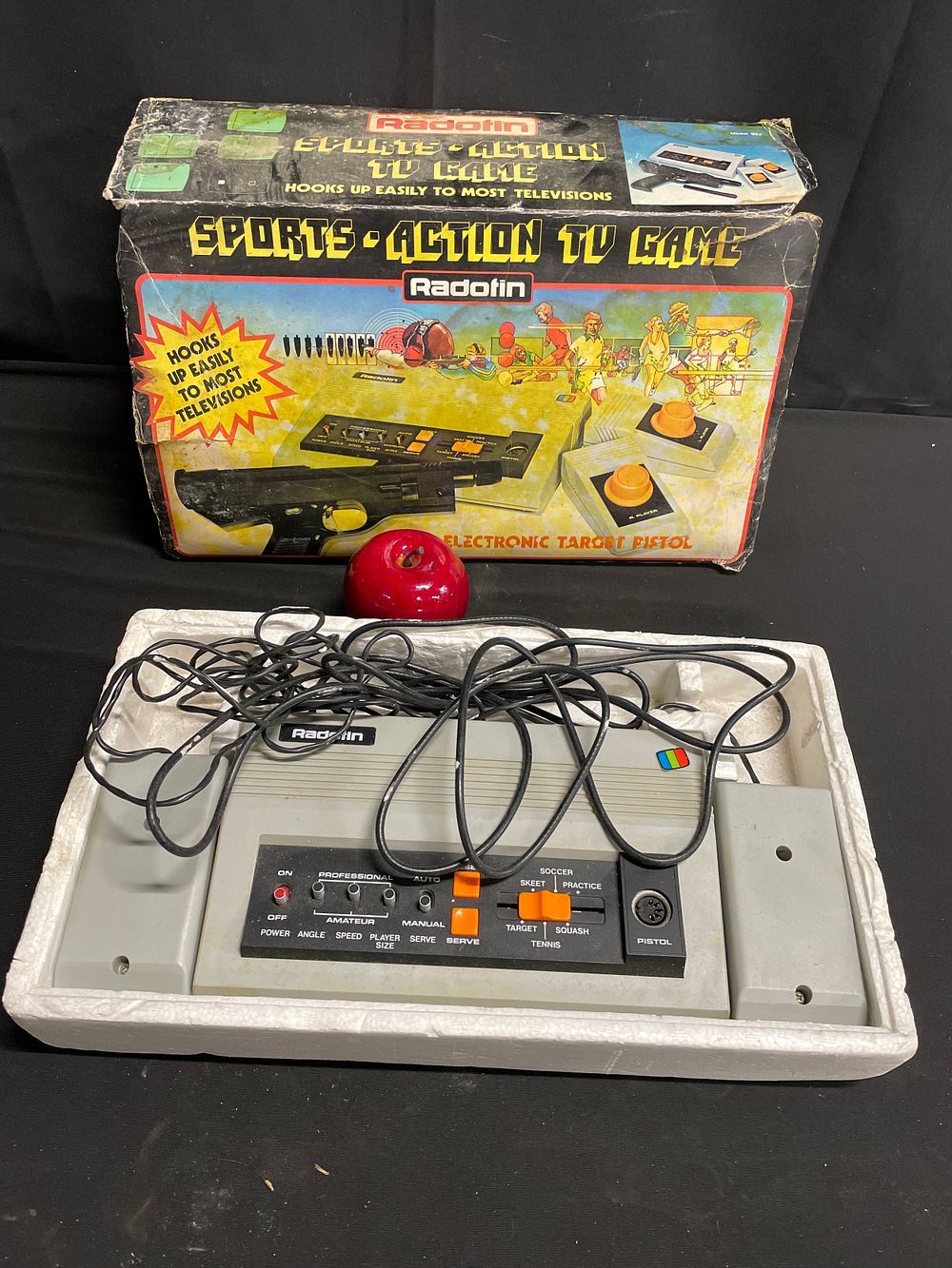 Lot 280: Radotin vintage games console