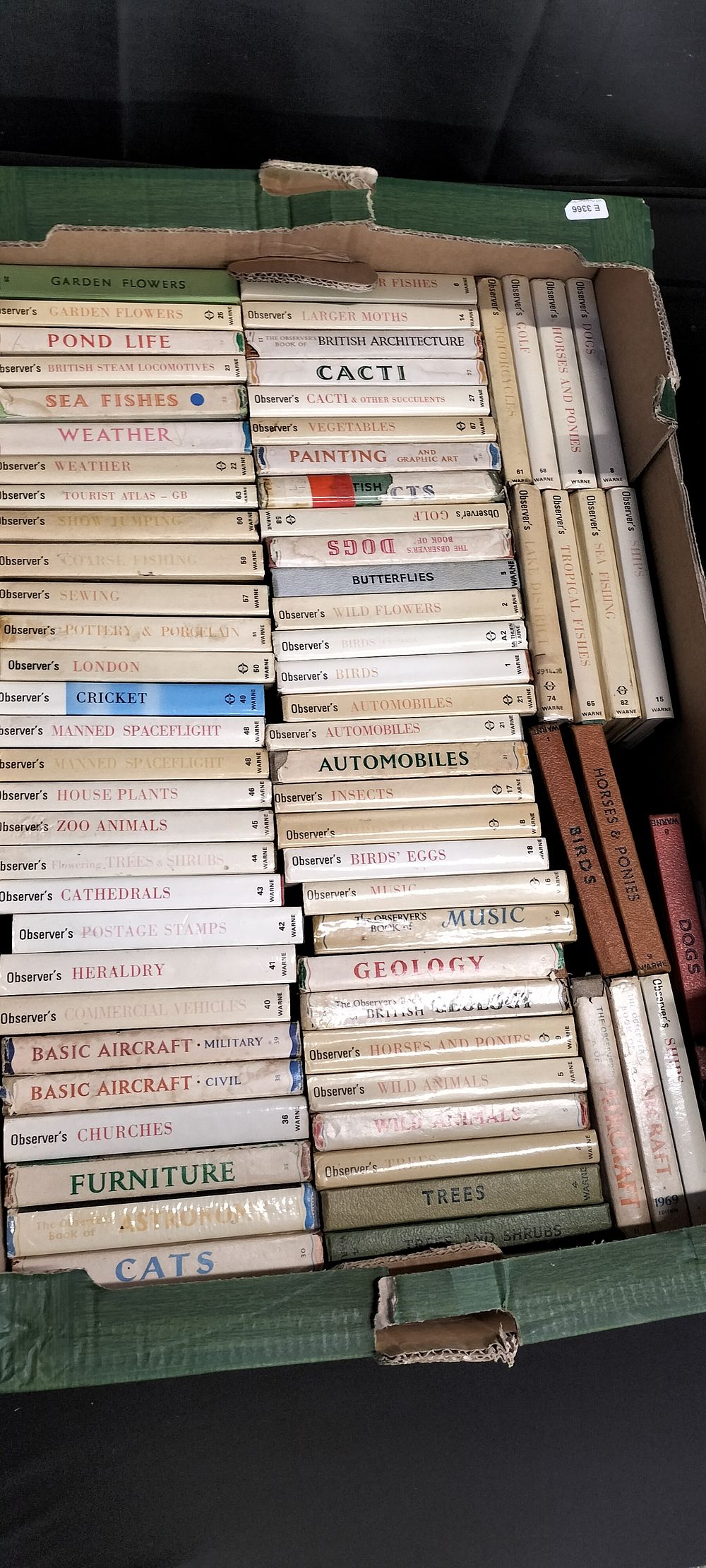 Lot 294: Quantity of Observer's books on various subjects