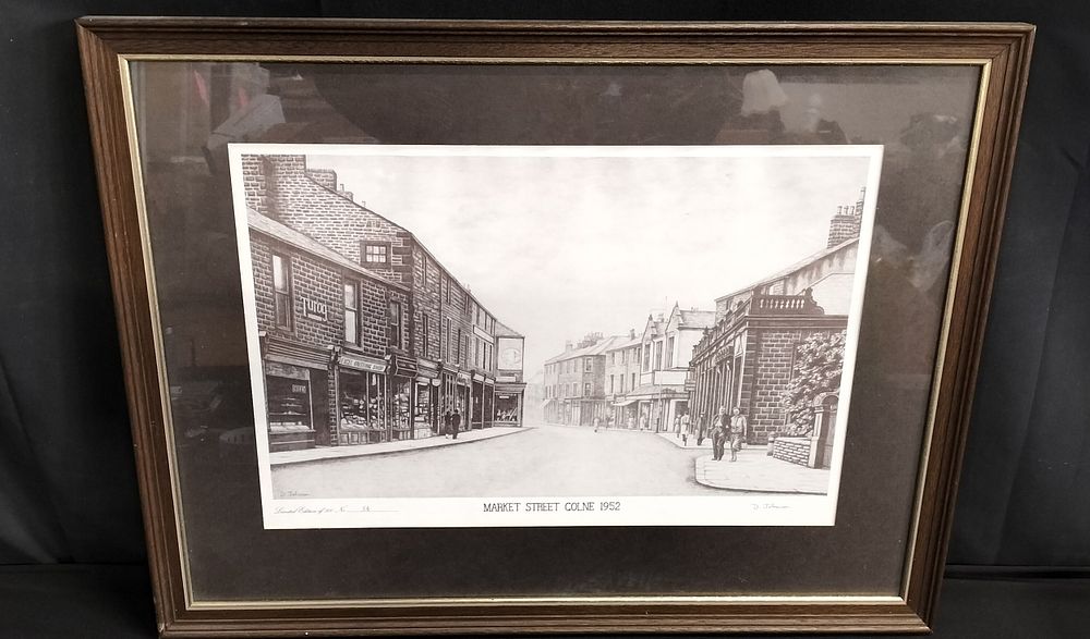 Lot 296: Limited edition No 54 of 500 Framed Black...