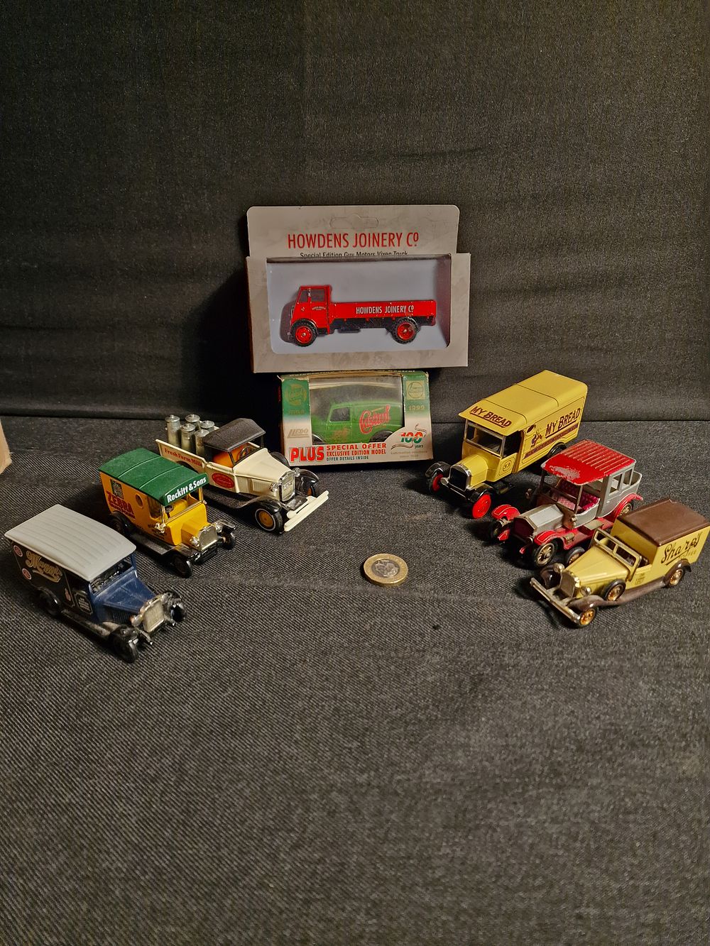 Lot 257: Selection of Vintage Toy Vehicles