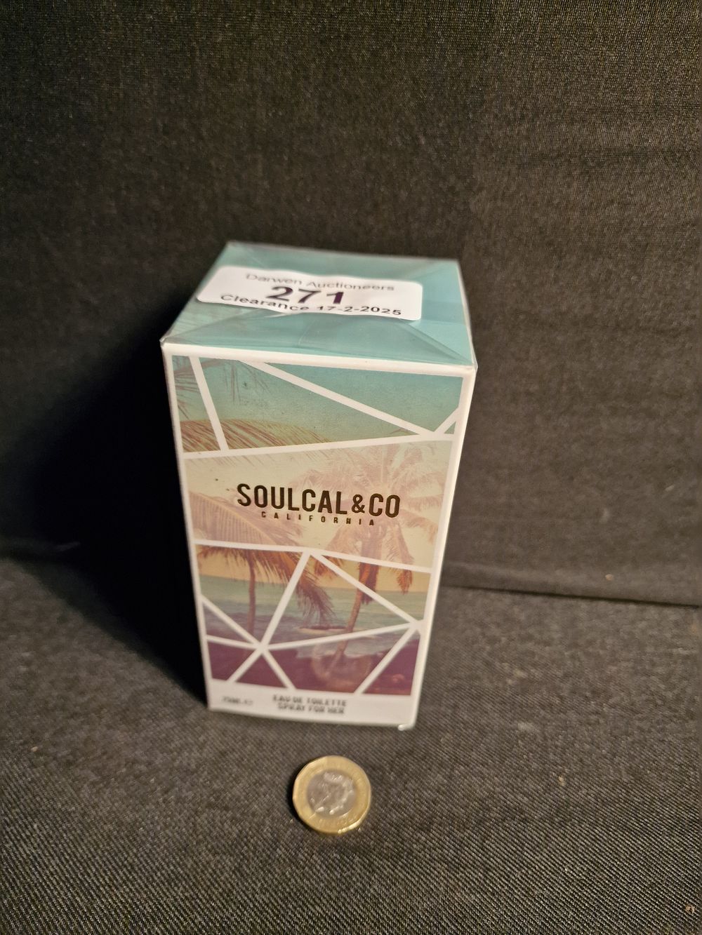 Lot 271: Soul Cal & Co California Eau De Toilette Spray for Her 75ml New Sealed