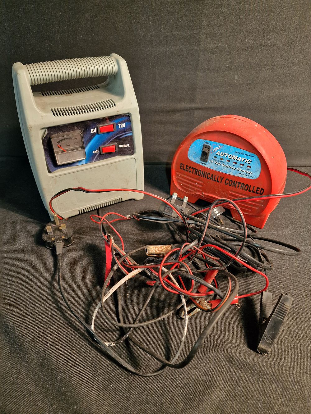 Lot 351: Pair of Battery Chargers a/f