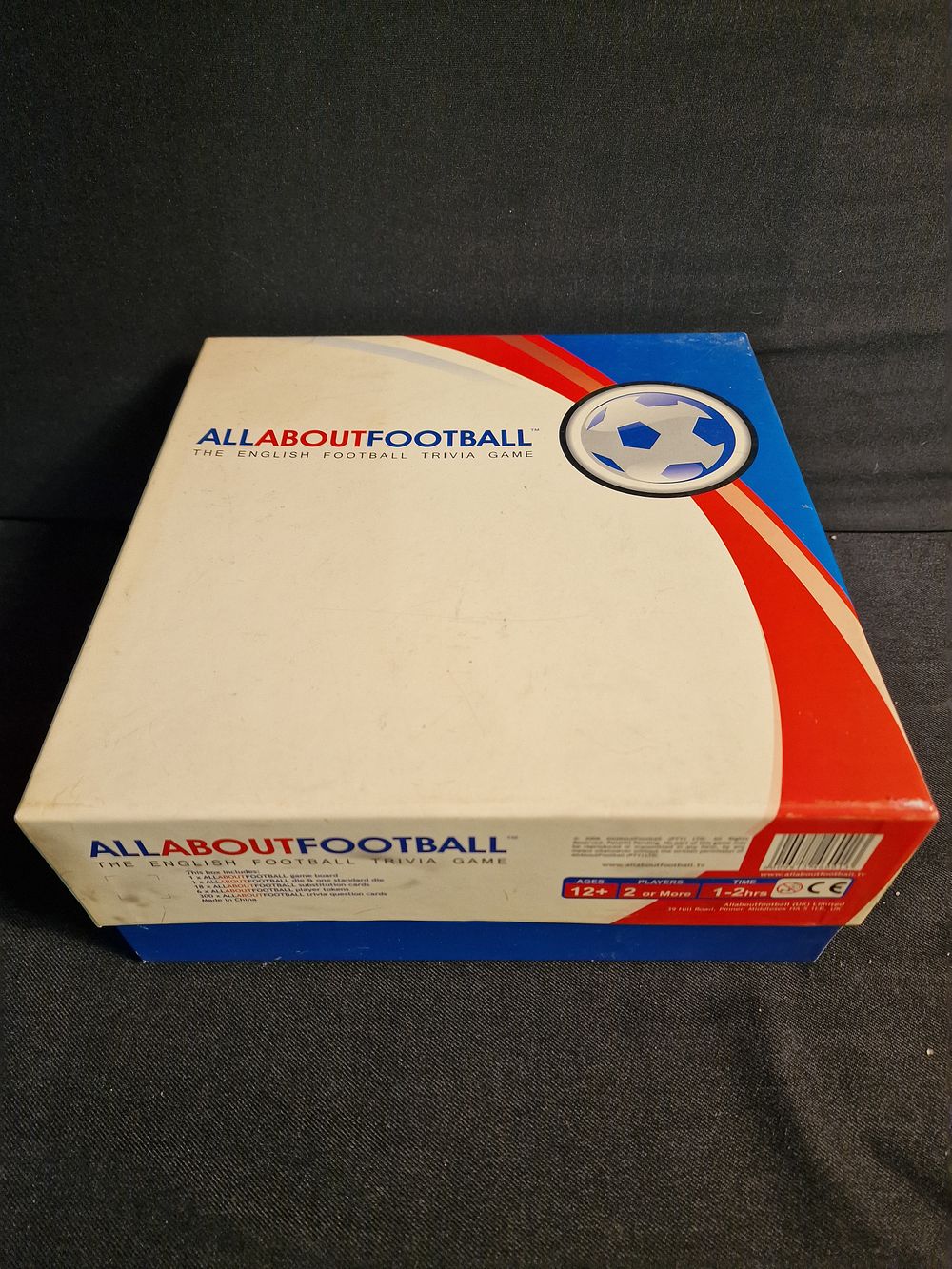 Lot 357: Vintage All About Football Trivia Game