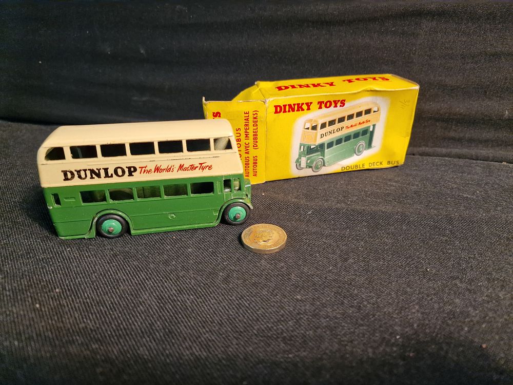 Lot 367: Vintage Dinky Autobus with Box Play Worn